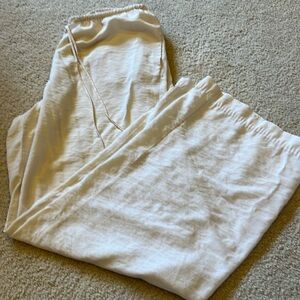 H&M wide leg drawstring pants